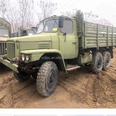 China good condition used long cab 6x6 off road 10 wheeler military army cargo truck for sale 8995*2550*3050 for sale