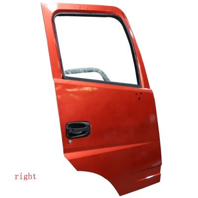 China Red Electric Truck Body Parts Dongfeng Kinland Truck Body Part Front Door Assembly RH Or Left Hand for sale