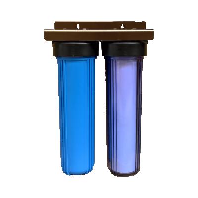 China Outdoor Whole Chamber 20 Inch Jumbo Water Purifier Filtration System for sale