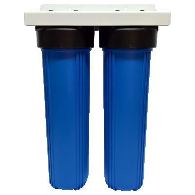 China Outdoor Household 2 Stage 20 Inch Water Purifier Filtration System for sale