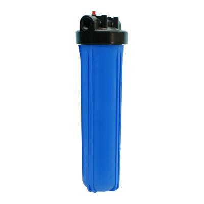 China Car 20 Inch Big Blue Water Filter Housing for sale