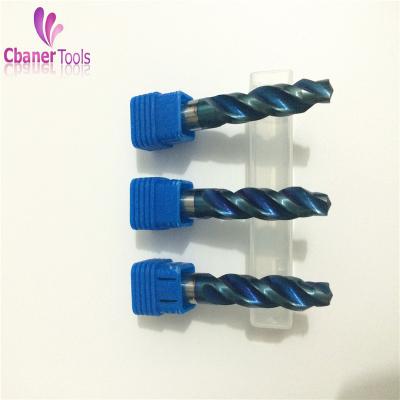 China High quality Blue Nano Coating Carbide step drill bits for sale