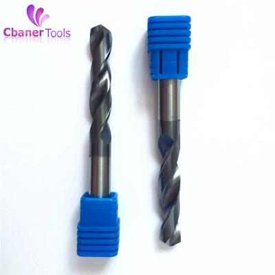 China DIN6537 Tungsten Carbide Drill Bits for drilling metal for sale