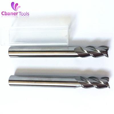 China Cheap price carbide long shank Aluminum end milling cutter for sale