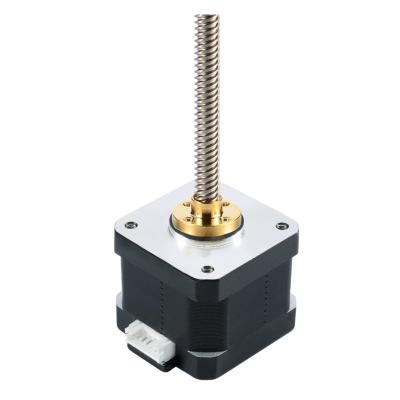 China 3D Printer Best Quality Cheap NEMA 23 34 12v 24v 48v Linear NEMA 17 Linear Stepper Motor for sale