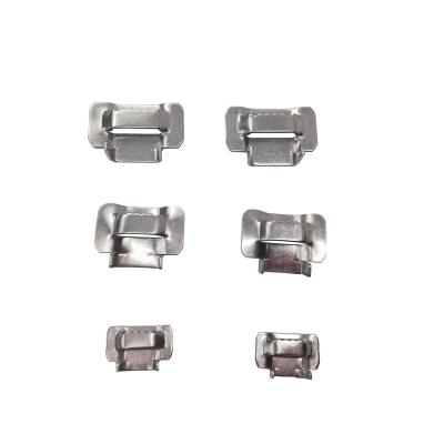 China High Quality Chinese Stainless Steel Ear-lokt Bandage Buckles for sale