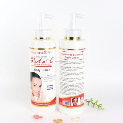 China Whitening Natural OEM Moisturize Brightening Skin Whitening OEM Best Organic Vitamin Herbal Extract Body Lotion for sale