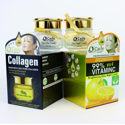 China O'Carly Whitening Facial Collagen Collagen Anti Wrinkle Anti Aging Skin Day And Night Cream Face Quality Size Brightening Vitamin C for sale