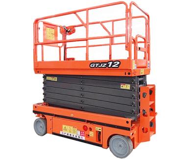 China Construction Work Aerial Mobile Scissor Lift 6-14M Platform Lift Self Propelled Platform for sale