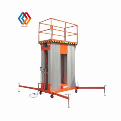 China Extensively Hydraulic Aluminum Alloy Light Man Working Platform Lift Table for sale