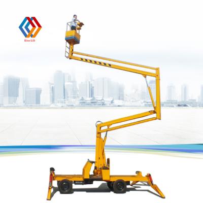 China Hotels Telescopic Articulating Man Lift Boom Self Propelled Articulating Lift for sale