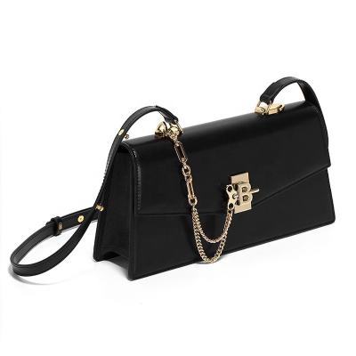 China Fashion ladies bags 2022 luxury brand chain bags custom designer lock bags women bags ladies handbags for sale