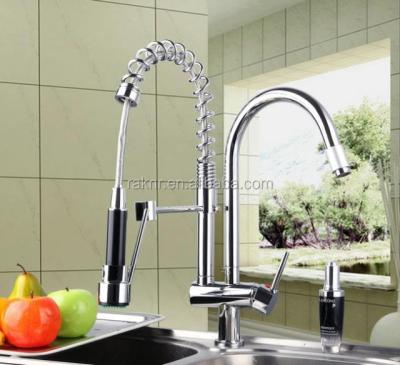 China Electric Faucets Wholesale Accessories Luxury Brass Pull Out Mixer Taps Pull Down Kitchen Faucets for sale