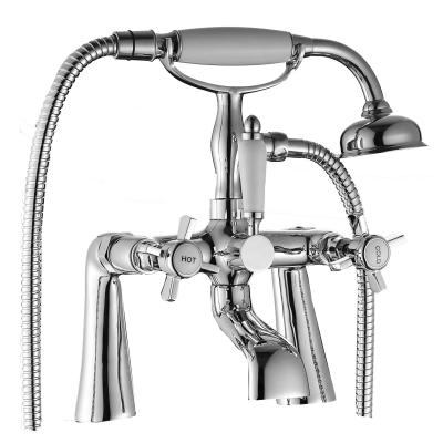 China New Design Slide Bar CURNEAL BM055D Bathtub Bathroom Brass Shower Mixer Taps Without Taps for sale