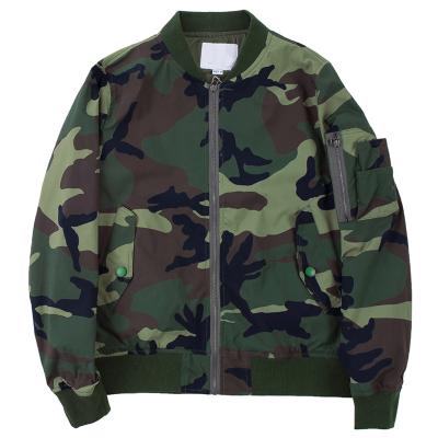 China QUICK DRY Camouflage Bomber Jackets Men Custom Logo Army Fashion Custom Logo, 2021 Wholesale Bomber Jacket Men for sale