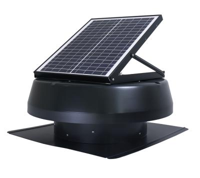 China Hotels Solar Duct Fan Roof Exhaust Fan Bathroom Exhaust DC Solar Power System Home Use for sale