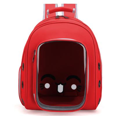 China Viable Transparent Bubble Recycled Travel Space Capsule Outdoor Astronaut Breathable Dog Cat Pet Carrier Backpack for sale