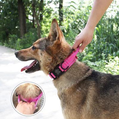 China Safety Reflective Adjustable Reflective Collar Night Light Luminous Pet Dog Collars High End Dog Collars for sale