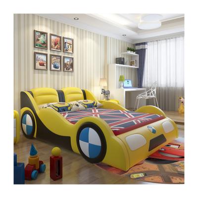 China Comfortable Kids Car Bed Designs Double Wooden Kids Bed CB44 for sale