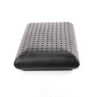 China Magnetic Sound Airflow Perforation Honeycomb Standard Sleep Bench Bamboo Charcoal Sleep Memory Foam Pillow for sale