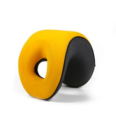 China Colorful Airplane Home Office Snoring Travel Memory The Nap Neck Rest Lay Sleeping Anti Foam Pillow for sale