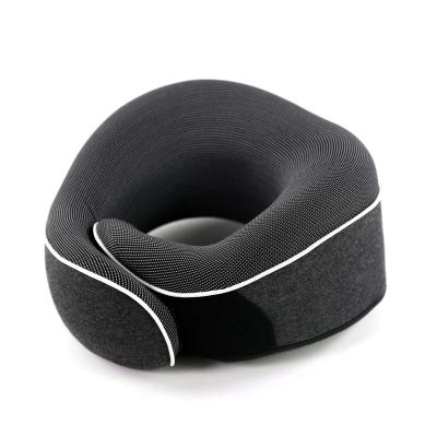 China 2019 New Magnetic Desk Design Sleep Cushion Soft U Shape Memory Foam Neck Travel Pillow for sale