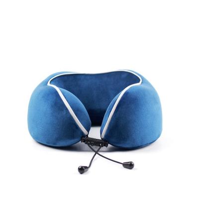 China PORTABLE Travel Pillow U Shape Portable Memory Foam Neck Pillow For Airplane for sale