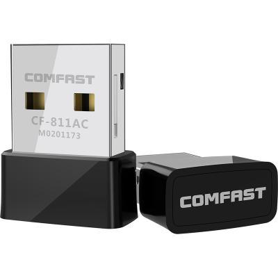 China Best Selling COMFAST CF-811AC LAPTOP Receiver WiFi USB Wireless WiFi USB Lan Card Adapter Amazon for sale