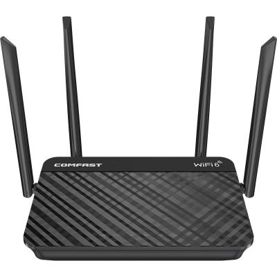 China COMFAST CF-XR11 Gigabit Dua.4G 5.8G AC1200 1200Mbps Home Speed ​​Through Wall Memory 4 High Gain Antennas WiFi Router for sale