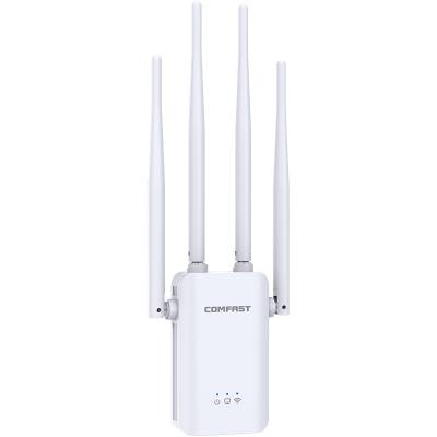 China Original Comfast CF-WR304S In Stock Best Home Manufacturer Selling 300Mbps 2.4ghz Wi-Fi Range Supplement Signal Booster Repeater for sale