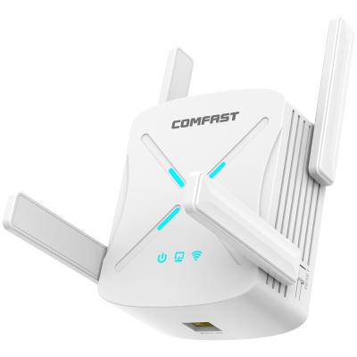 China Comfast CF-XR182 AX1800 Wifi6 Repeater 1000Mbps Lan Port Dual Band Wi-Fi Home Range Supplement for sale