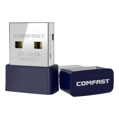 China Desktop& Comfast CF-723B Comfast Rtl8723bu 150Mbps Laptop Wireless Dongle 2 in 1 USB BT WiFi Adapter for PC Computer for sale