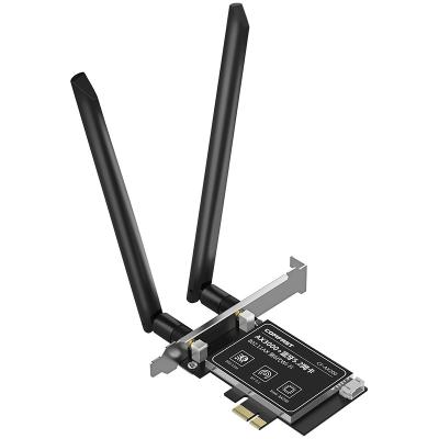 China Comfast CF-AX200 OEM 3000Mbps 2.4&5.8GHz Wifi6 Lan Network PCIE WiFi Desktop Dual Band Wireless Adapter for sale