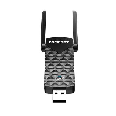 China Wholesale Comfast CF-962AX Desktop/Laptop Wifi6 AX1800 1800Mbps 2.4g/5.8g RTL8832BU Esports USB3.0 WiFi6 Network Card Wireless Adapter for sale