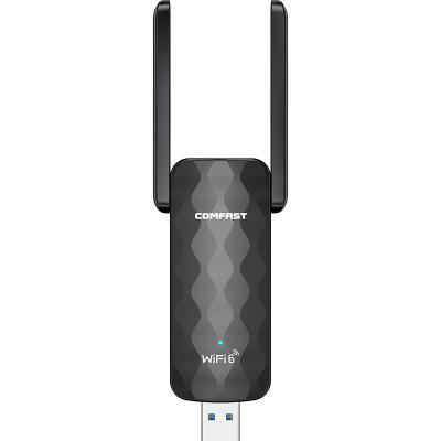 China Comfast CF-955AX V2 Desktop/Laptop Wireless USB 3.0 Driver Wireless USB 3.0 Driver Network Card WiFi6 Dual Band Adapter for sale