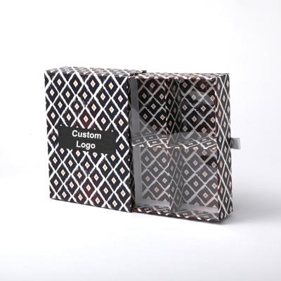 China Hot Selling Recycled Materials Boutique Drawer Luxury Paper Box With Four Grids Gift Packing Craft Box for sale