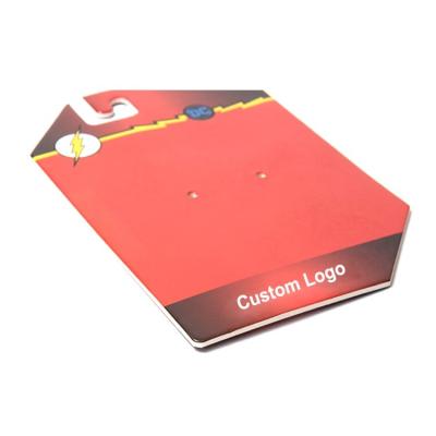 China Factory Supply Eco-friendly / Recyclable Good Quality Hot Sale Custom Printing Full Color Paper Card With Hanging Hole for sale