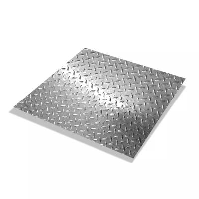 China High Strength Mild Steel Plate Q235 A36 Q345 Hot Rolled Mild Carbon Steel Checkered Floor Plate Diamond Pattern Checkered Plate for sale