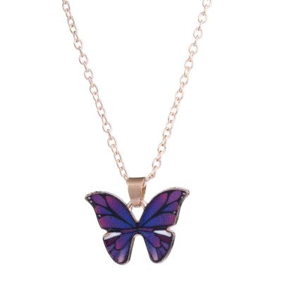 China CLASSIC Fasion Butterfly Necklace For Women Pendant Necklace Wholesale N210660 for sale