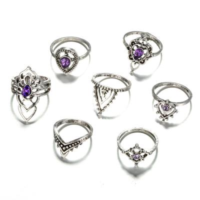 China Cheap Trendy Fashion Ring Set For Women Alibaba Online Shopping Wholesale N800205 for sale