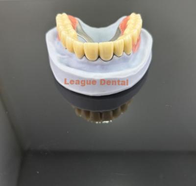 China CAD Full Composite Crown Entirely Resin Based Crown Flexibility High Esthetic for sale