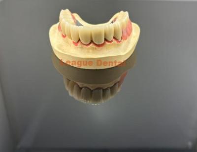 China Coroa de resina composta híbrida digitalização 3D impressão coroa dental à venda