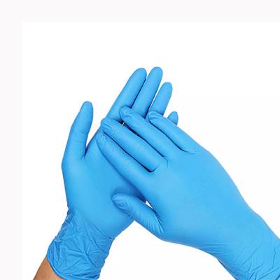 China 100%Pure Waterproof Latex Nitrile Gloves Guantes De Nitrile Examination Free Glove for sale