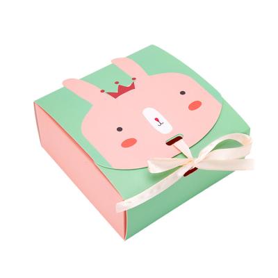 China Recycled Materials Wholesale New Design Custom Cartoon Luxury Paper Packaging Gift Box for sale