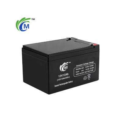 China Long Cycle Life 12V12Ah 151*98*94*100mm Professional Battery Manufacturer 3.05kg 12v Sealed Lead Acid Battery for sale