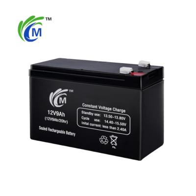 China Long cycle life 12V9Ah 151*65*94*111mm 2.55kg made in china gel battery charger lead acid lead acid battery for sale