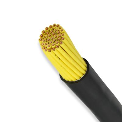 China Construction 6*2.5mmMulti Core Low Voltage System Color Control Cable PVC Solid Copper House Wiring Electrical Cable for sale