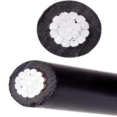 China Antenna and Self Support BS 7870-5 Standard Low Voltage AAC AAAC Aerial Conductor PVC/XLPE Type Insulted Aerial Bonded Cable for sale