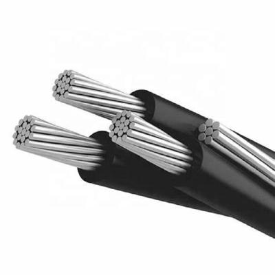 China Hot Sale Overhead Insulated Cable Low Voltage ABC Cable 10 16 25 35 50 70 mm2 XLPE Insulated Overhead Bundled Cable for sale