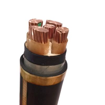 China Construction 0.6/1KV CU/XLPE/SWA/PVC 185mm2 5 Core Armored Cable for sale